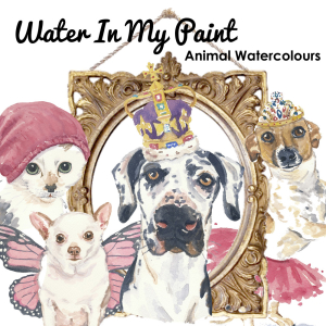 Water In My Paint Custom Pet Portraits