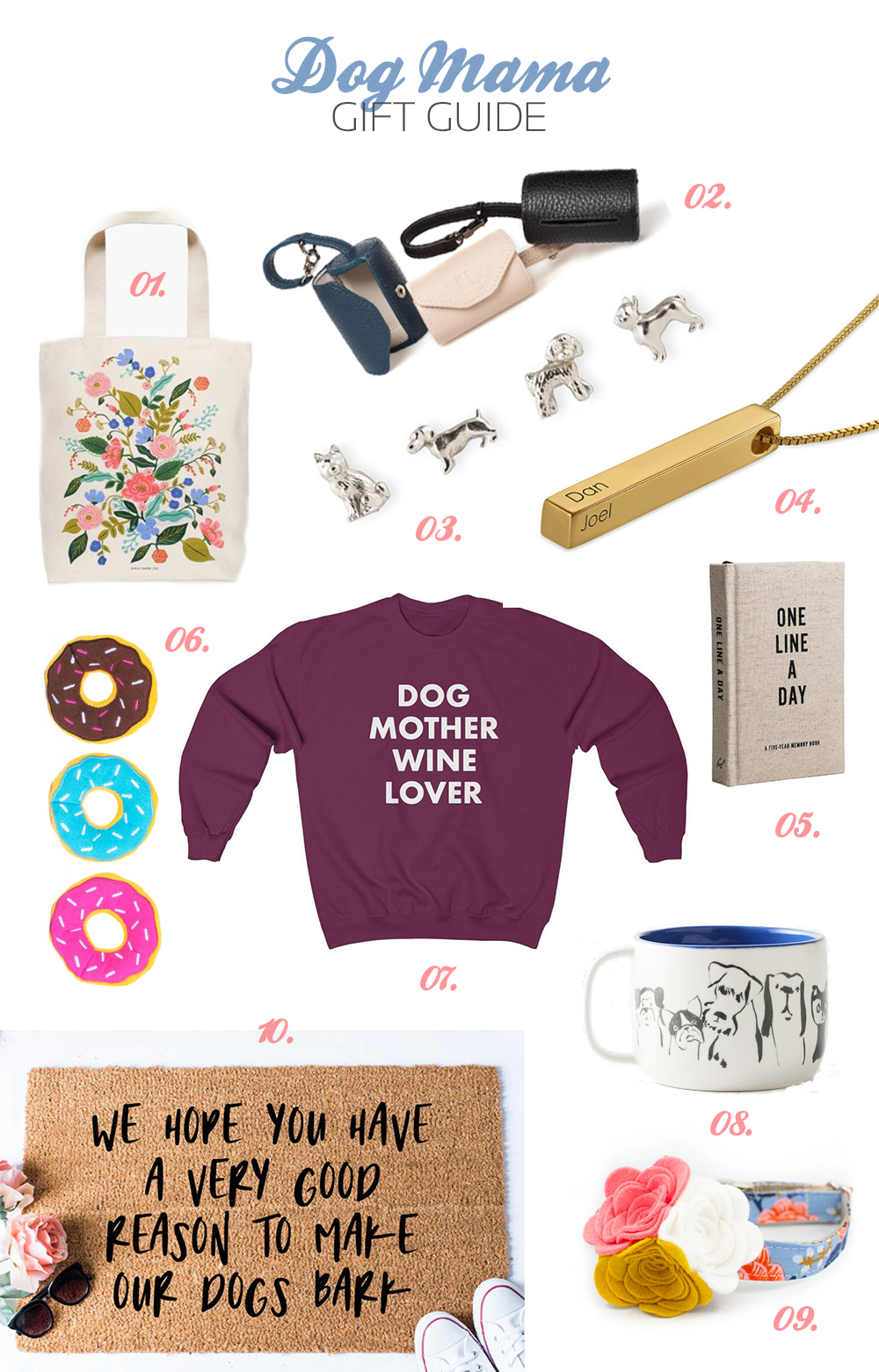 gift ideas for dog mom